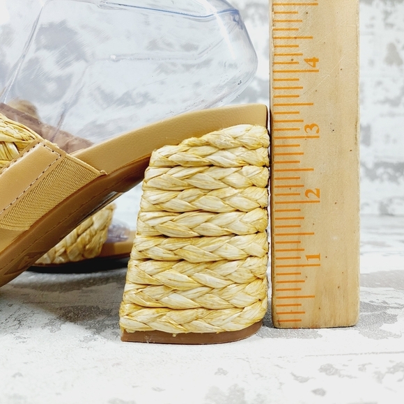 NEW Mia Tesi Yellow Braided Summer Casual Sandals C1054 - Picture 8 of 12